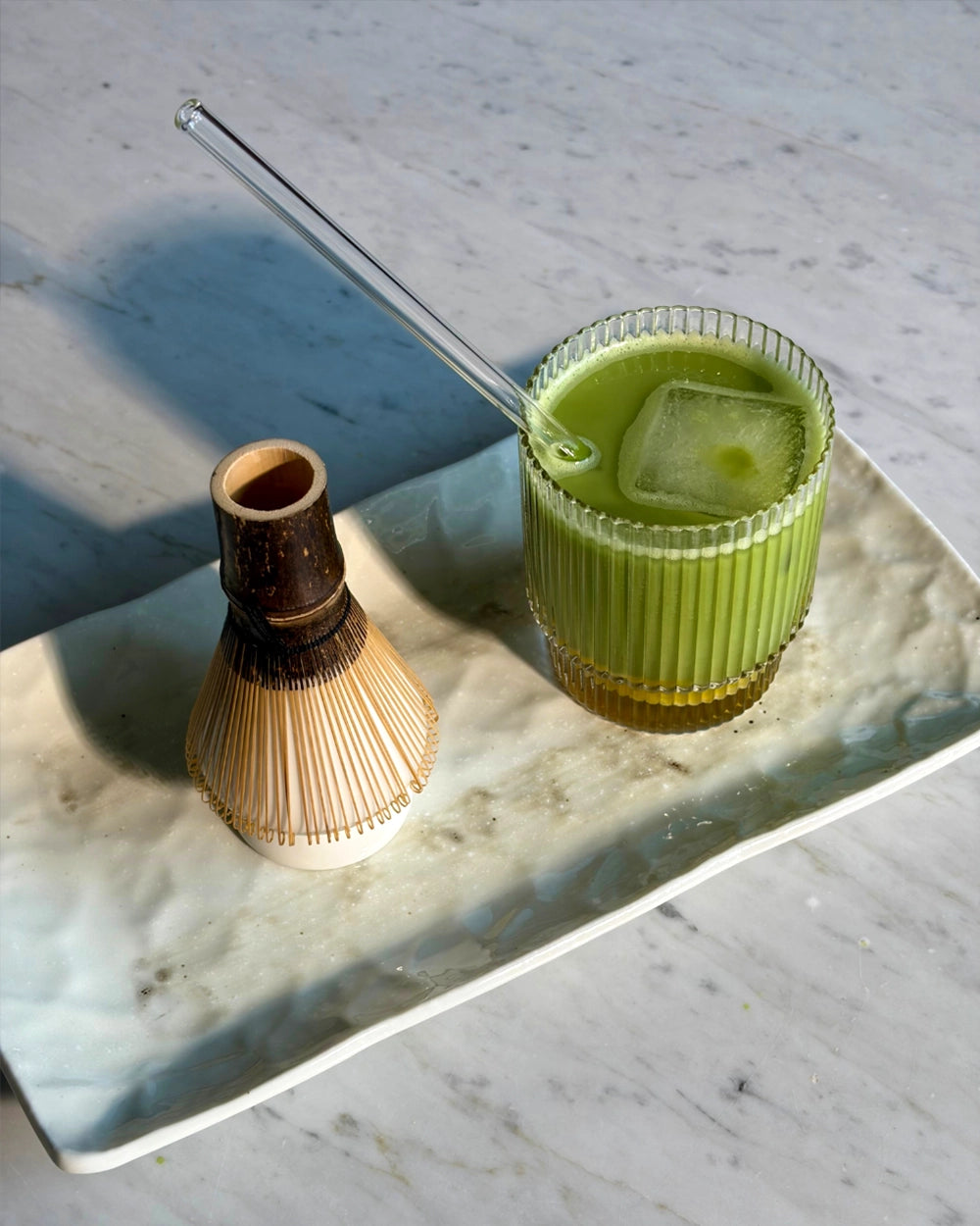 Matcha whisk sfeerbeeld